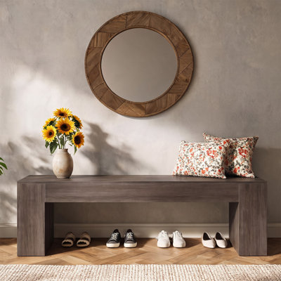 70.87" Long Entryway Bench
