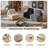 Nathasa Bean Bag Soft Sleeper Chair With Pillow, Foldable Compression Mattress With Back Support-1662398400