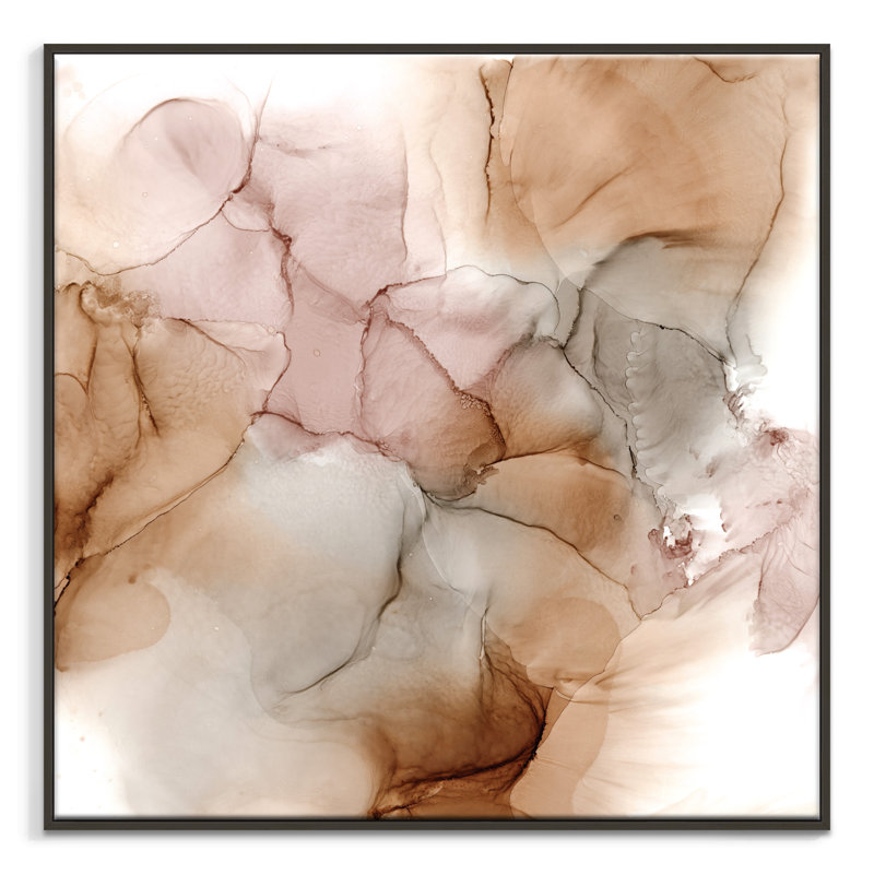 Fern Siebler Lover by Fern Siebler - Print on Canvas, Black Framed, 77.5cm H x 77.5cm W x 4cm D