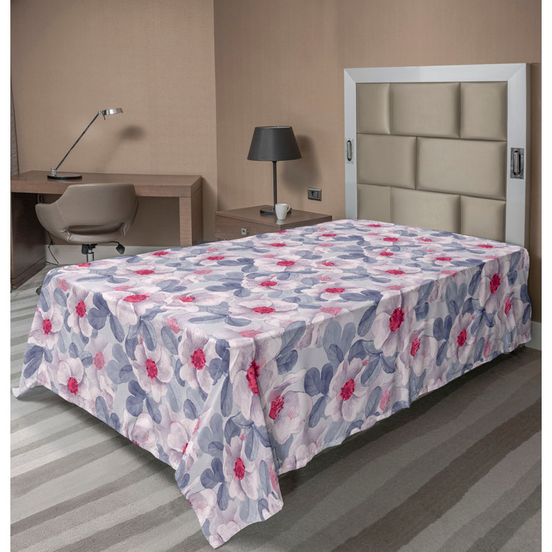 Drap plat Ambesonne, Drap plat pour lit simple