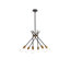 Lustre unique à 6 lumières Gadberry-532820203