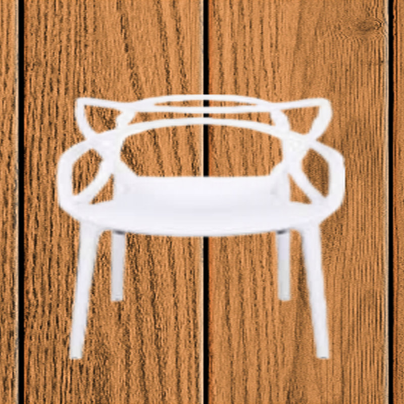 Chaise Emirah, Blanc