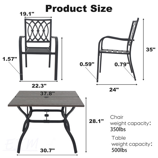 Dimensions du produit