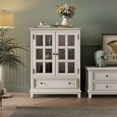 Modern Minimalist Restaurant Accent Cabinet