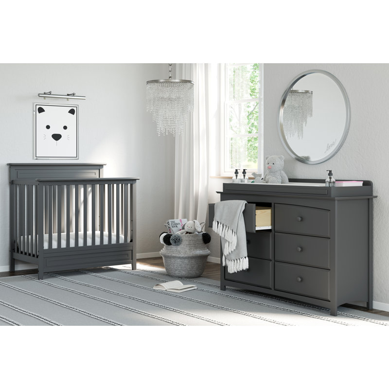 Commode à langer Kenton, Gris