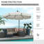 Parasol de patio suspendu-608674978