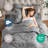 Bed-in-a-Bag Pinch Pleat Comforter Set with Bed Sheets & Memory Foam Cooling Pillows-116163029-116163038