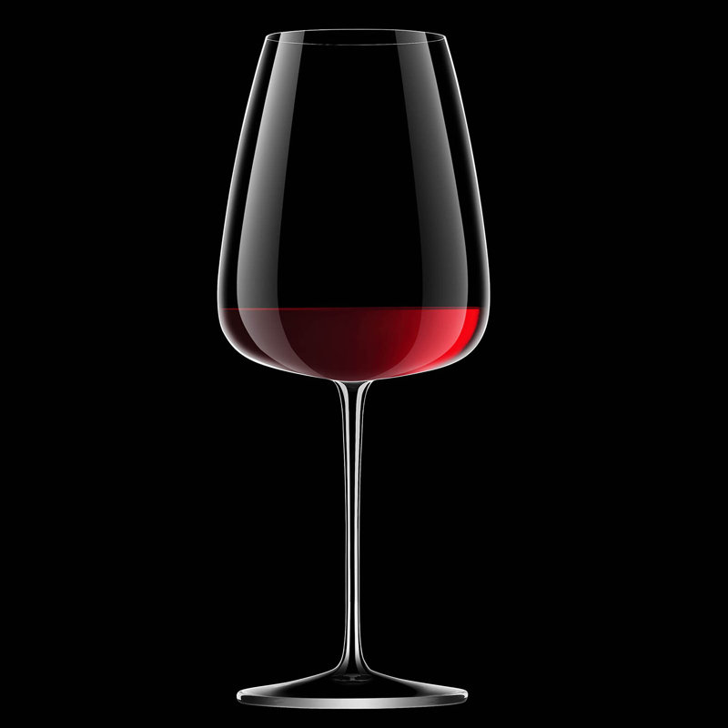 Talismano 23.75 oz. Bordeaux Red Wine Glasses