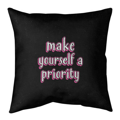 Coussin de sol « self »