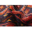 Tapis rouge en laine nouée à la main de conception unique 3 pi 2 po x 5 pi 9 po One Age of a Kind Kind