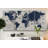 " Old World Map " 3 - Pieces-1393648428