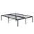 Full Size Bed Frame , Heavy Duty Metal Bed Frame , Quick & Easy Assembly, No Noise, Black-1584776601