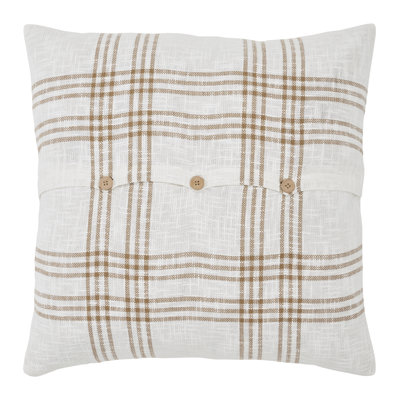 Cotton Plaid Sham Set