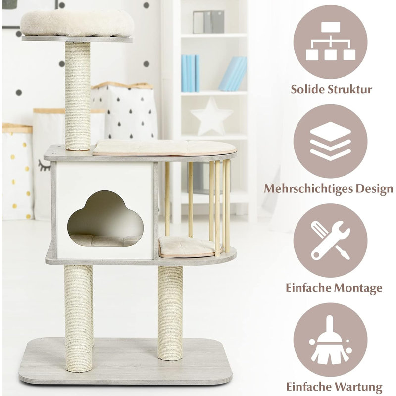 Tennille 117cm H Cat Tree