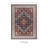 Emanuel Traditional Machine Woven Flatweave Red and Ivory Area Rug with Non Skid Backing-685561043