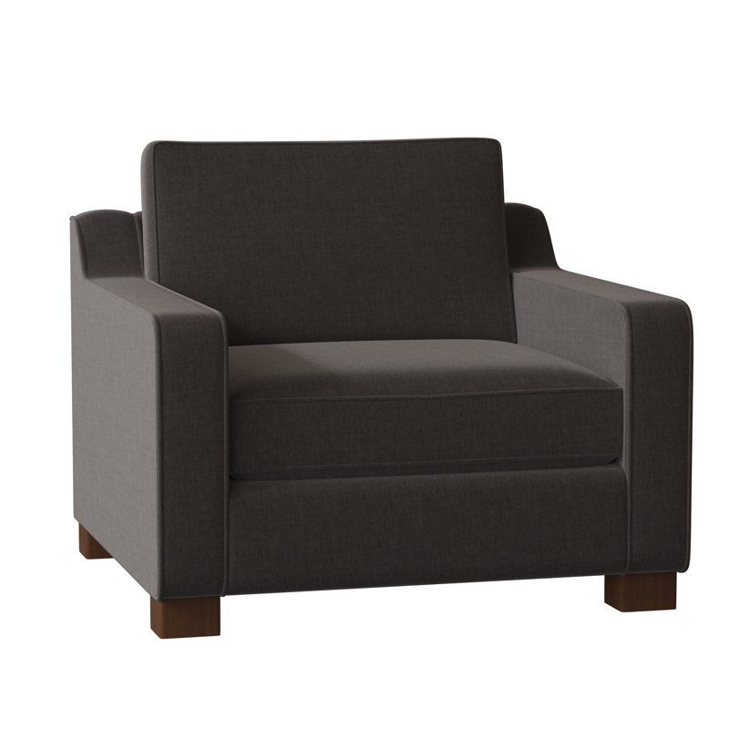 Fauteuil et demi Aceyon, Espresso, Graphite Entice