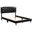 Grand lit en mousse Cappuccino - l 86 po x H 47 po x P 63 po, rembourré
