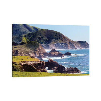 " Route 1 Coastal Highway At Rocky Creek, Big Sur, California " by George Oze