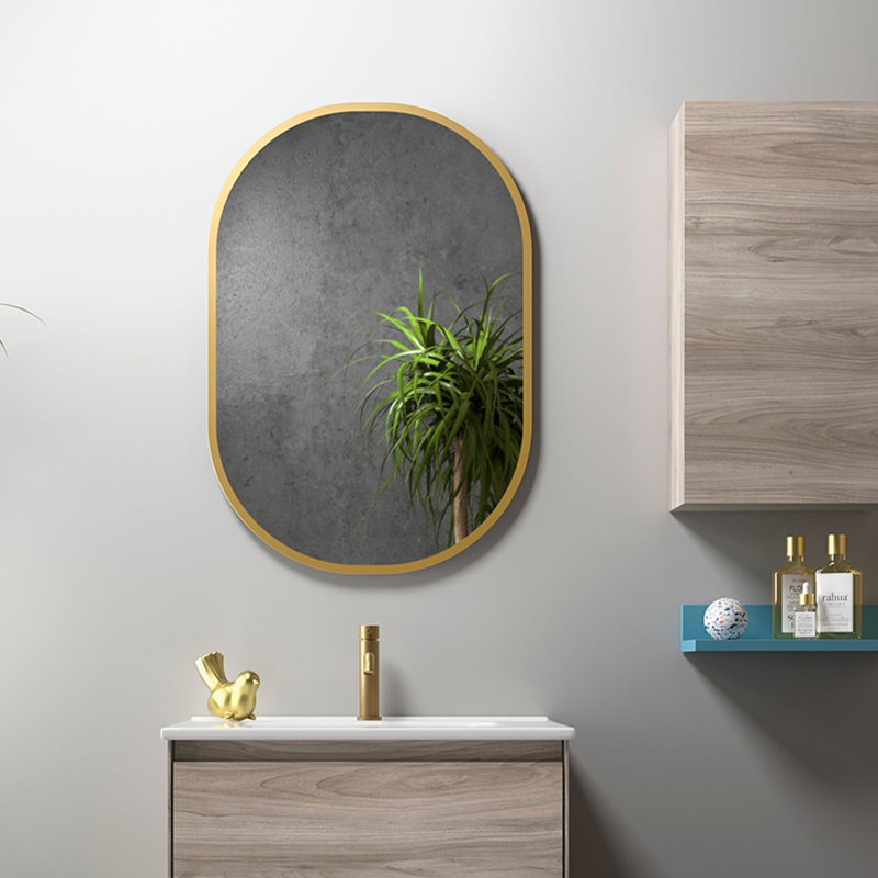 DAX Soul 22" Wide Reversible Mirror, Gold