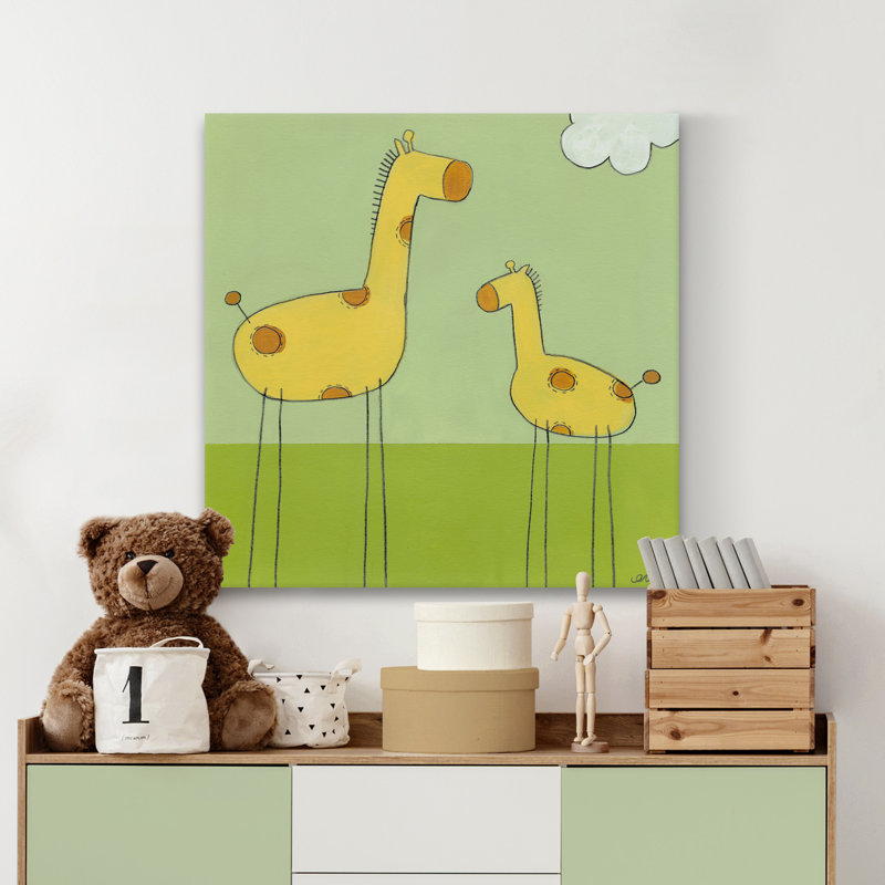 «Parmley Leg Giraffe I», reproduction sur toile tendue, H 24 po x l 24 po x P 1,5 po