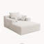 Canapé méridienne en velours côtelé de 182 cm (71,65 pouces) avec porte-gobelets et poche de rangement, assise profonde surdimensionnée, beige-2098229457