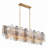 Quinzio 14 - Light Dimmable Linear Chandelier