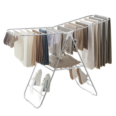 Free-Standing Laundry Drying Rack