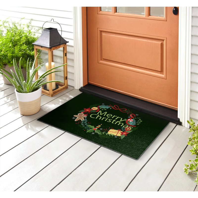 Non-Slip Christmas Outdoor Doormat