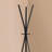 Coat Rack, Hall Tree, Free Standing, 3 Hooks, Entryway, 72"h, Bedroom, Black Metal, Contemporary, Modern