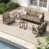 Brown Cushion/Brown Frame selected