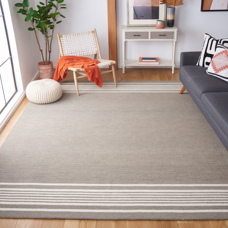 Mascotte Hand Tufted Wool And Cotton With Latex Rug, Square 6'