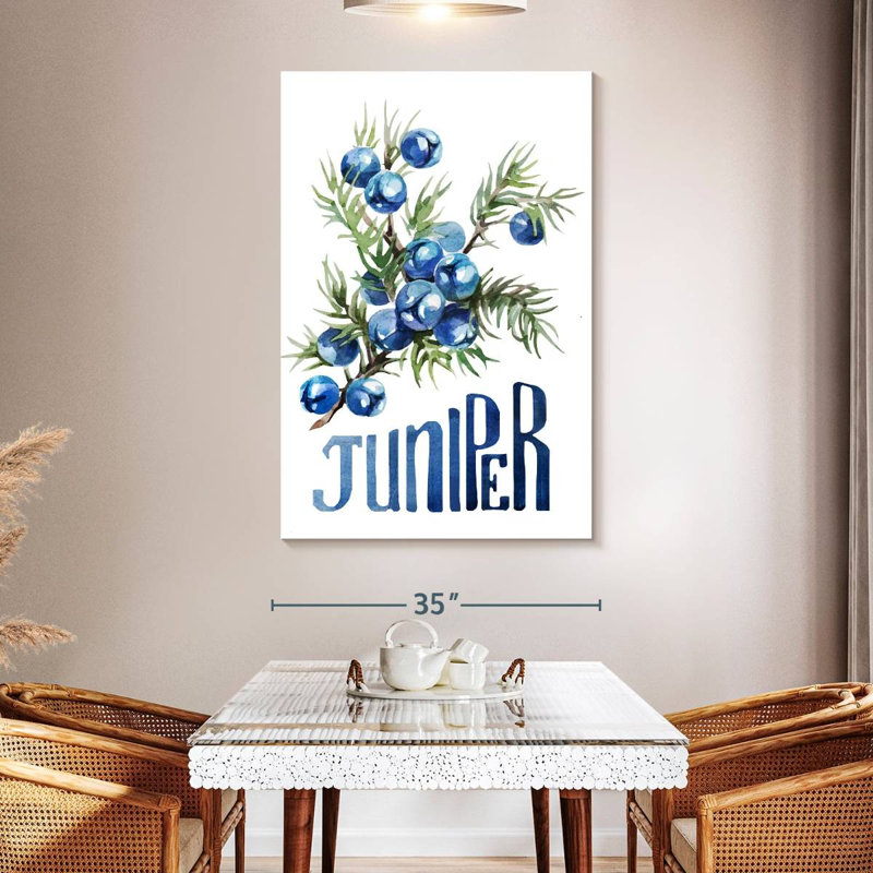 Yarlin Juniper Berries, 51" H x 34" W