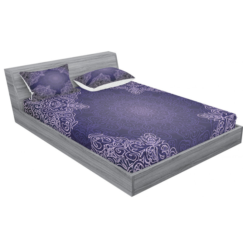 Microfiber Sheet Set, Full Sheet Set with Fitted Sheet