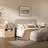 23.8''W Modern Nightstand With Charging Station,2-drawer And 1 Shelf-1653034799
