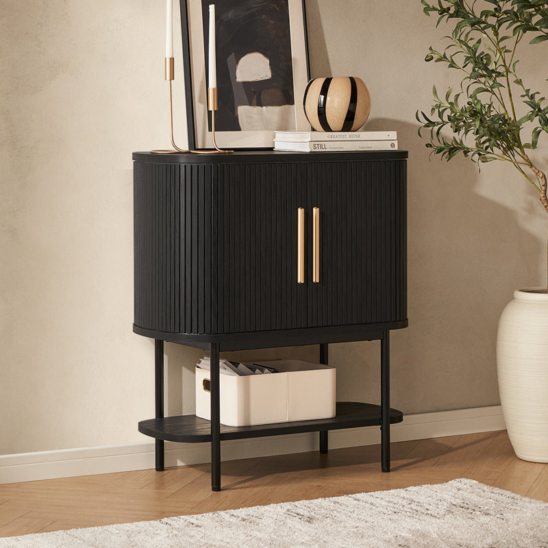 Accent Cabinet, Gold