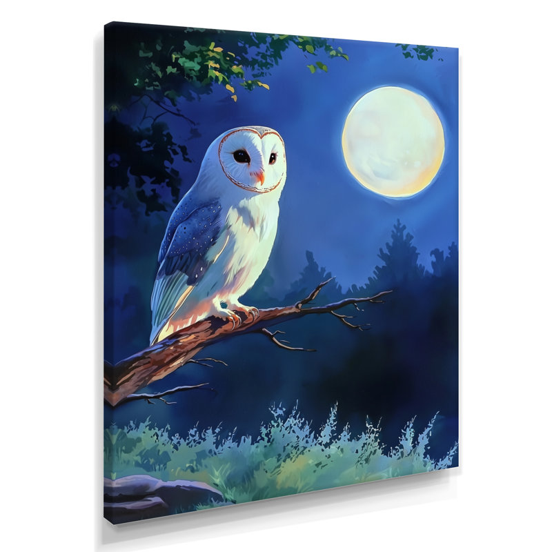 Gerick - Reproduction d'art mural animaux, H 20 po x l 12 po, Toile tendue, Ne s’applique pas