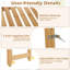Bamboo Freestanding Over The Toilet Storage