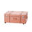 Texture Brand Designer Trunk with Wheels - Pink Snakeskin