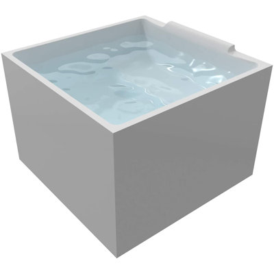 39'' x 39'' Freestanding Soaking Acrylic Bathtub