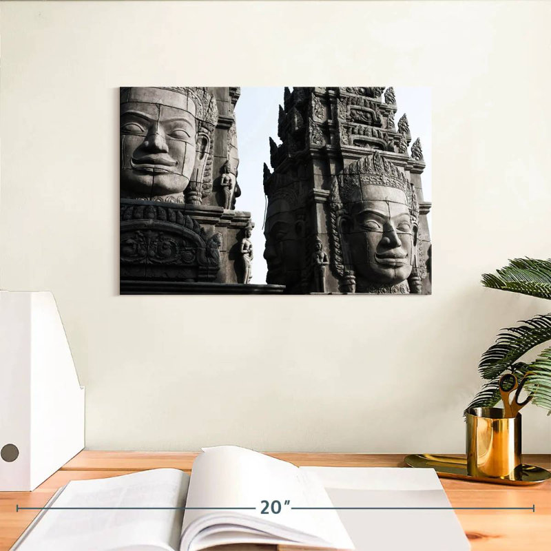 Statues Ravi Angkor, H 8 po x l 12 po