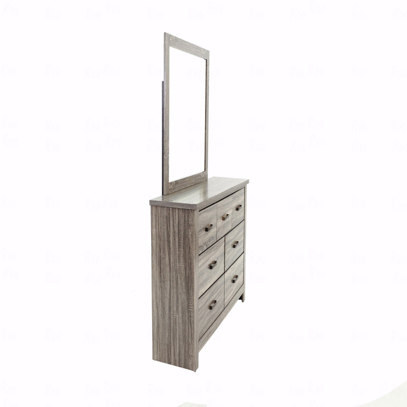 Commode en chêne gris