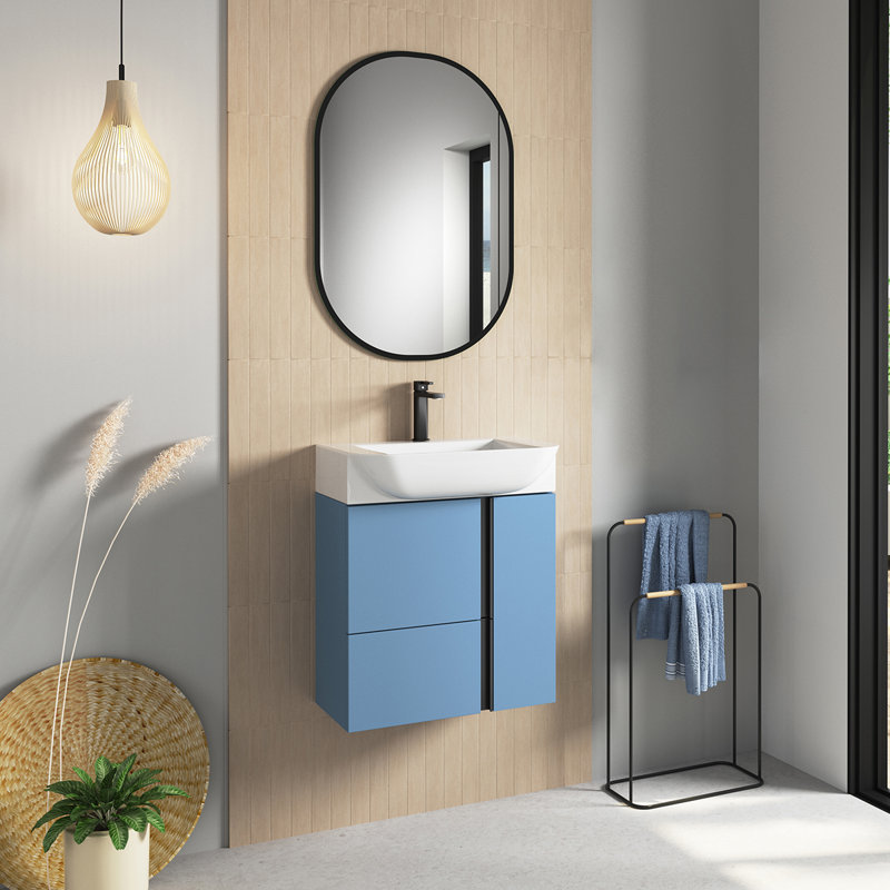 Camilia 21.7'' W Single Vanity, Island Matte