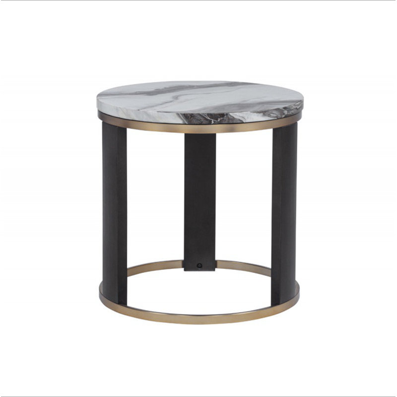 Table de bout 24 po, table d'appoint et canapé d'appoint en ivoire ivoire