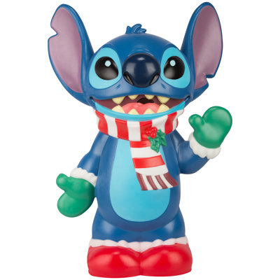 Lighted Blow Mold Decor Stitch  Disney