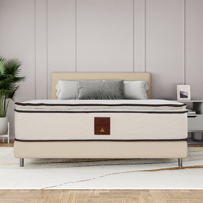 Orthopedic Mattress 14 Inch Plush Pillow-Top Mattress