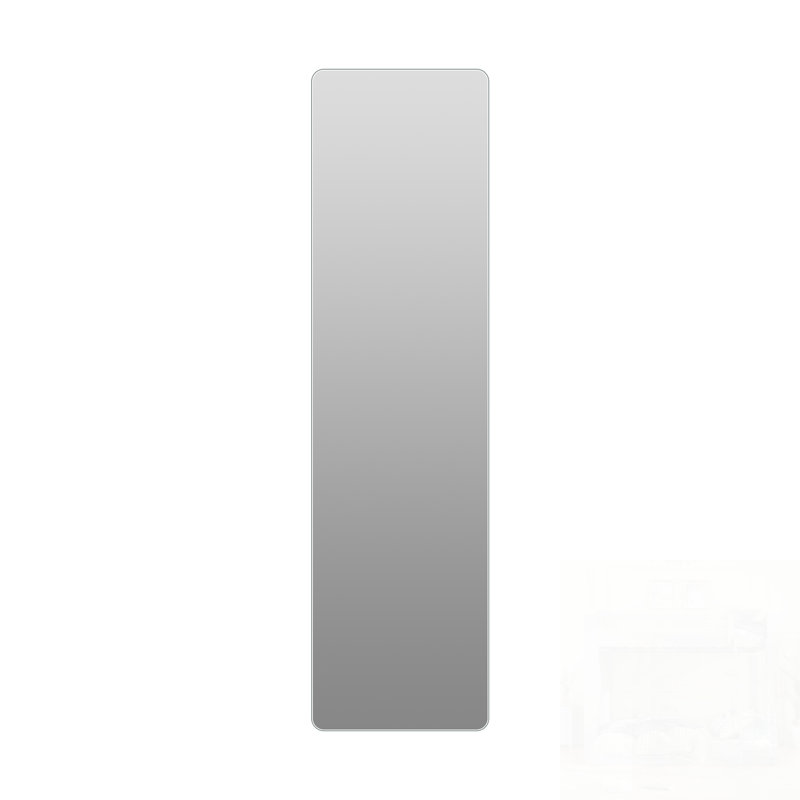 Rectangular Full Length Wall Mirror, Shatter-Resistant and Copper-Free Silver Glass for Clear Reflections