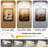 6.7'' Dimmable Wall Mount Picture Light with Remote-1401882311