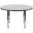 Collaborative Laminate Adjustable Round 4 Students Activity Table-21748953-21748959