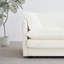 Ensemble de 2 chaises d'appoint rembourrées en chenille haut de gamme, chaises d'appoint de salon avec coussin décoratif-210517980