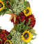 26" Sunflower and Hydrangea Fall Wreath